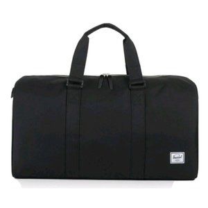 Herschel Supply Co Ravine Duffle Duffel Bag Weekend Travel Bag Black White 34L